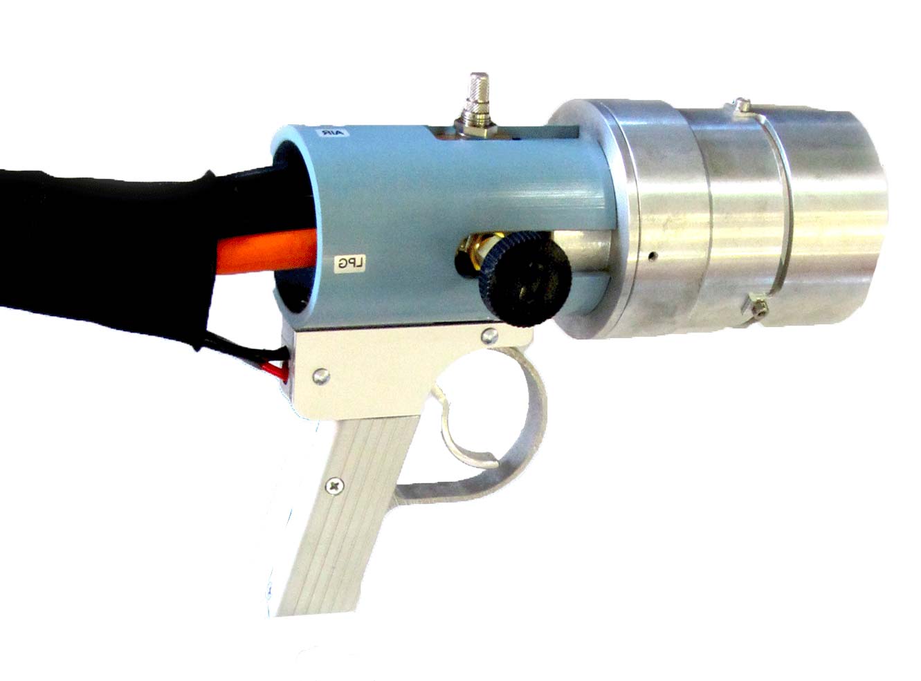 Large gun: suitable for larger diameter pipe joints, bends, buckle arrestors.