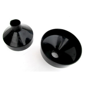 Imbuto con e senza setaccio